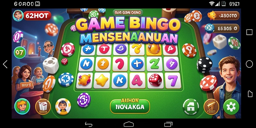 Tampilan screenshot gameplay Bingo yang seru dan interaktif.