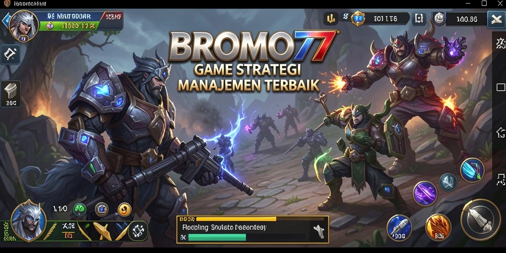 Gameplay seru BROMO77 dengan pertarungan strategi yang mendebarkan.