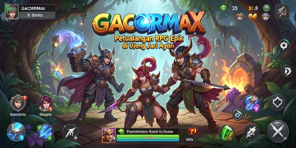 Gameplay seru dan menegangkan di dunia <strong>GACORMAX</strong>.