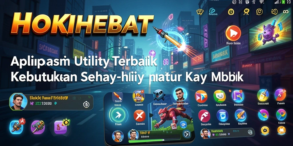 Tampilan antarmuka HOKIHEBAT yang menarik dan user-friendly.
