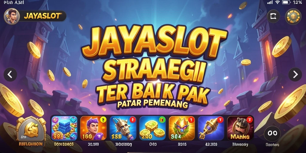 Tampilan menarik dalam gameplay JAYASLOT dengan elemen strategi yang kaya.
