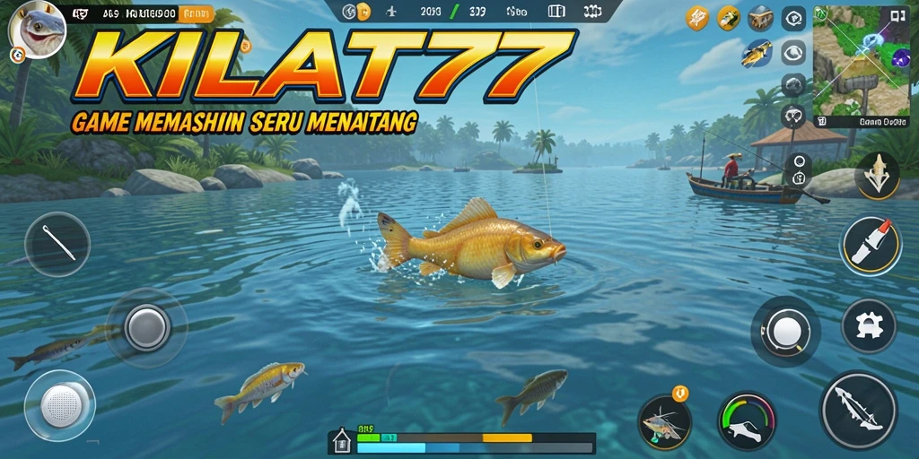 Tangkapan ikan menakjubkan dalam gameplay KILAT77.