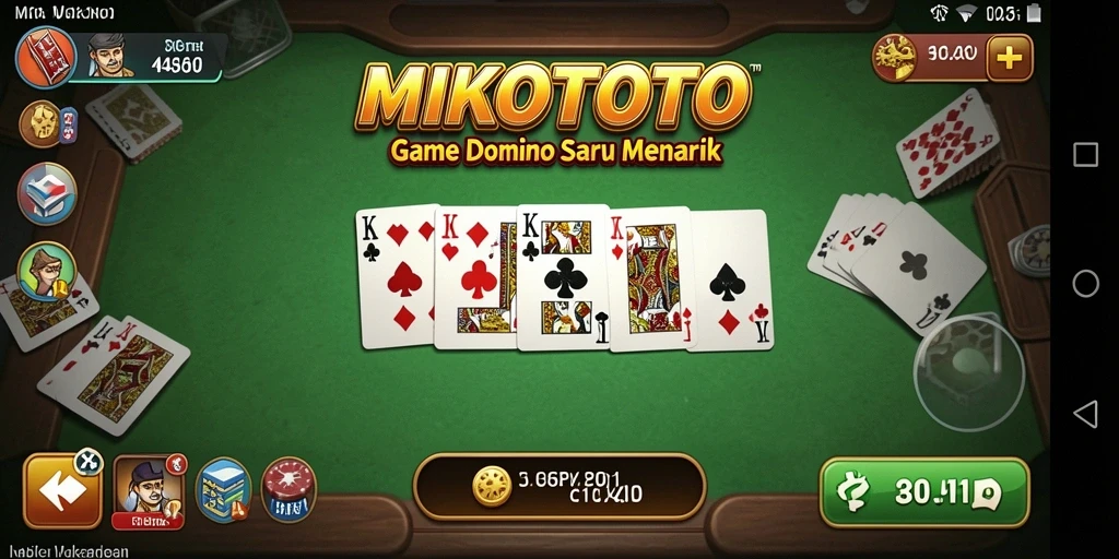 Tampilan gameplay MIKOTOTO yang menarik dan seru.