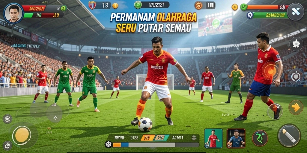 Tampilan gameplay seru dan interaksi permainan MPO2121.