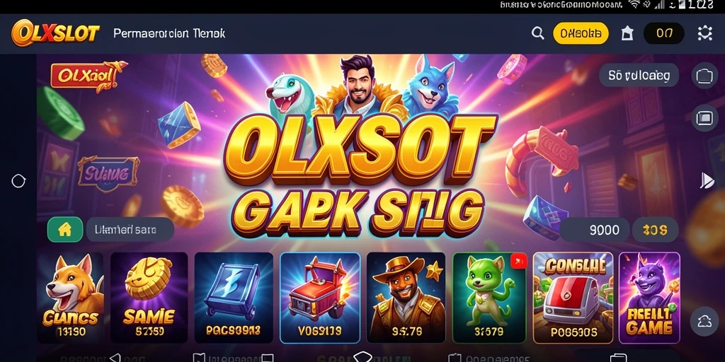 Gambaran seru gameplay OLXSLOT saat memutar slot dengan visual menarik.