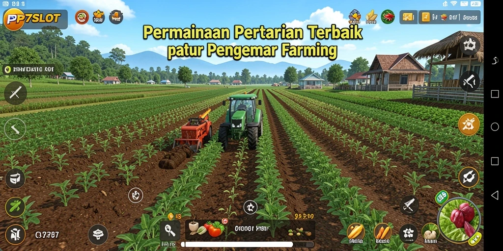 Gameplay seru dan interaktif di PP7SLOT dengan kebun yang subur.